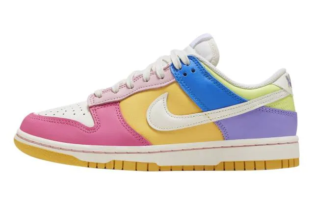 Nike dunk low sail multicolor