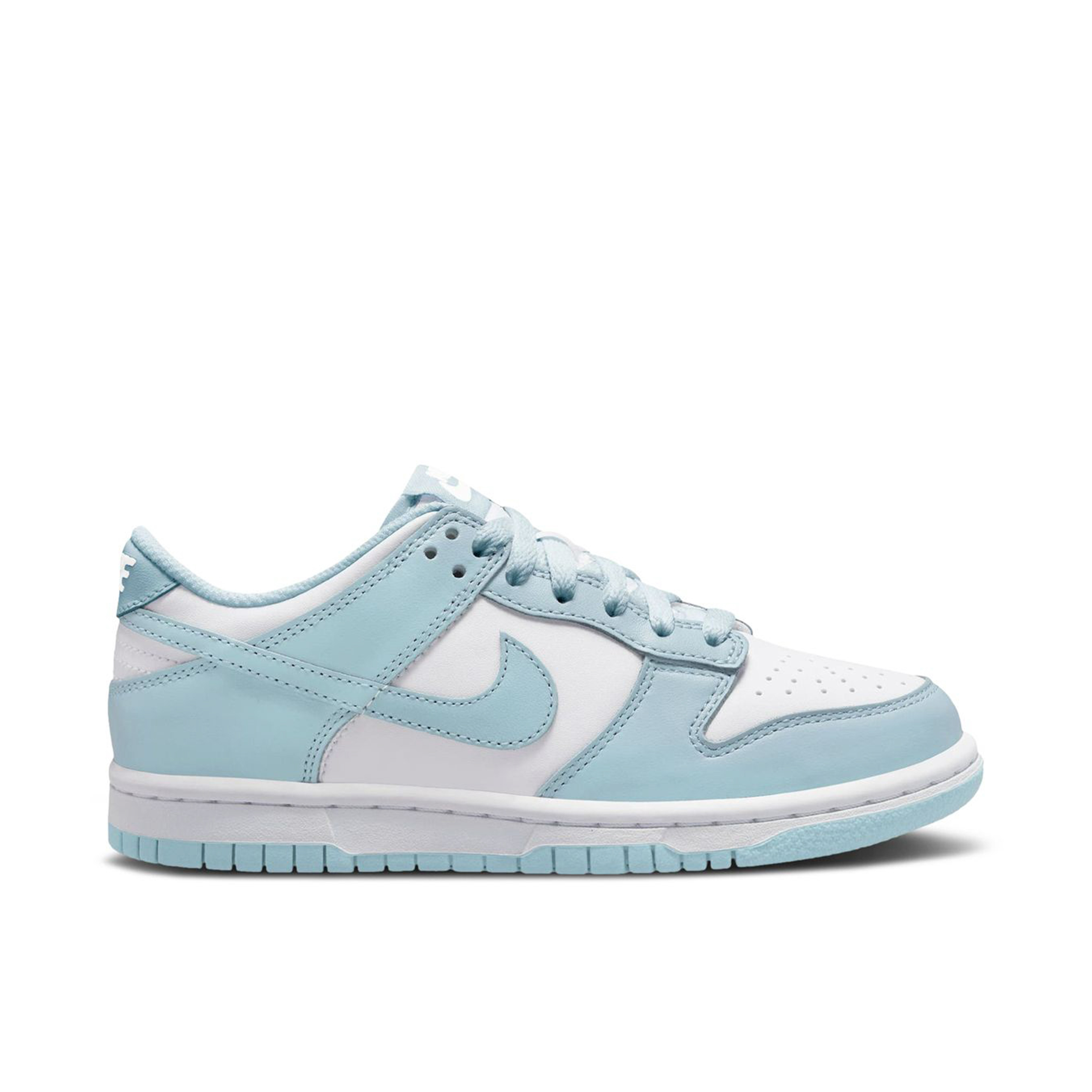 Nike Dunk Low White Glacier Blue GS | FB9109-105 | Laced