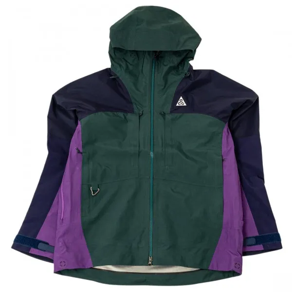 Nike Men Acg Storm-Fit Adv Gore-Tex Misery Ridge Jacket (deep jungle / purple ink / summit white)