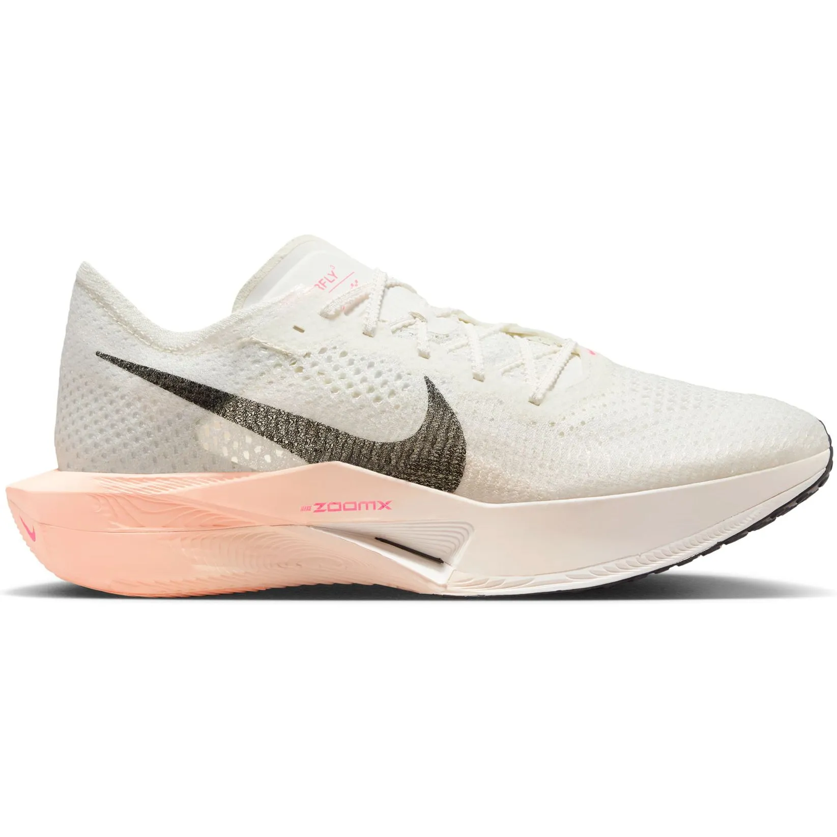 Nike Men's Vaporfly 3 Running Shoes Sail / Black / Crimson Tint / Guava Ice