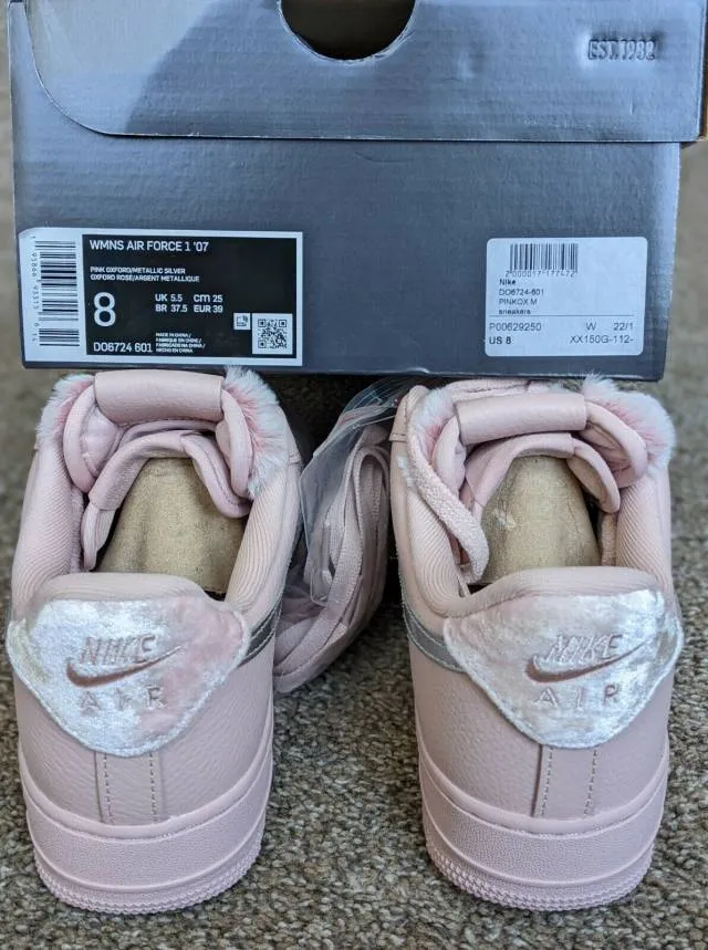 Nike WMNS Air Force 1 Low Pink Fur