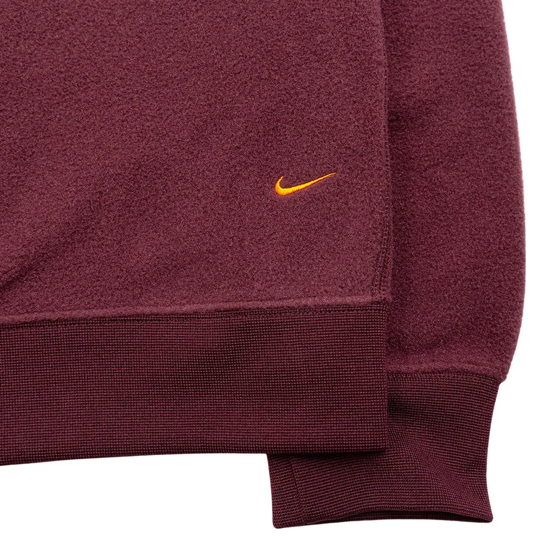 Nike Women W Nrg Acg Polar Crewneck (deep burgundy / clay orange / clay orange)