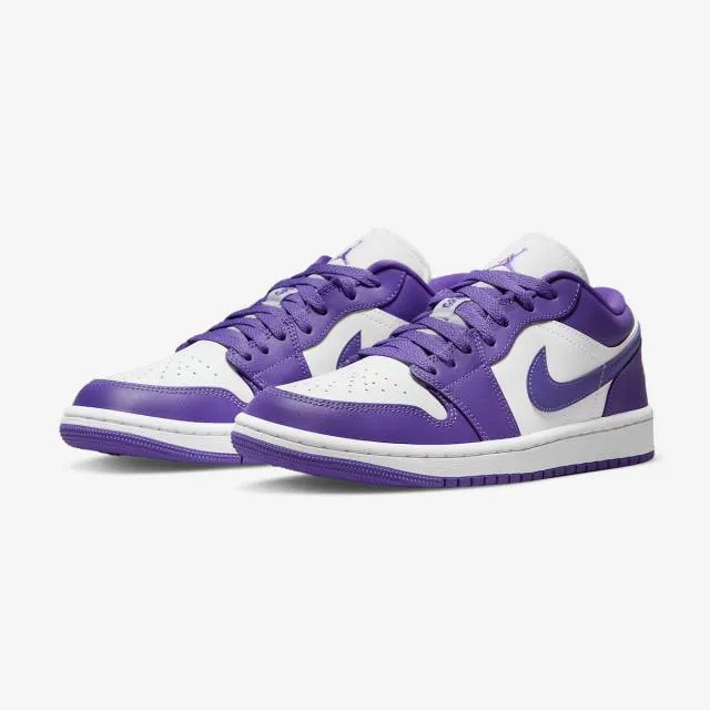 Nike Women's Air Jordan 1 Low (Psychic Purple/ Purple/ A...