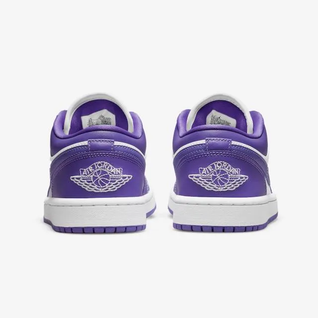 Nike Women's Air Jordan 1 Low (Psychic Purple/ Purple/ A...