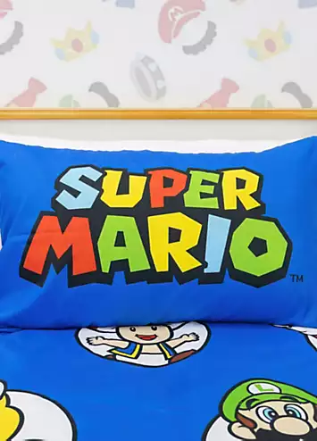 Nintendo Super Mario Continue Duvet Cover Set | Kaleidoscope