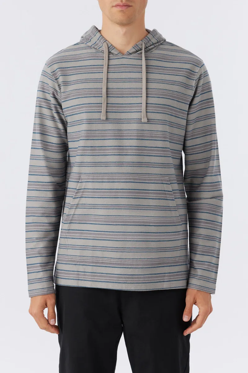 O'Neill Fairbanks Pullover L/S Shirt-Light Grey