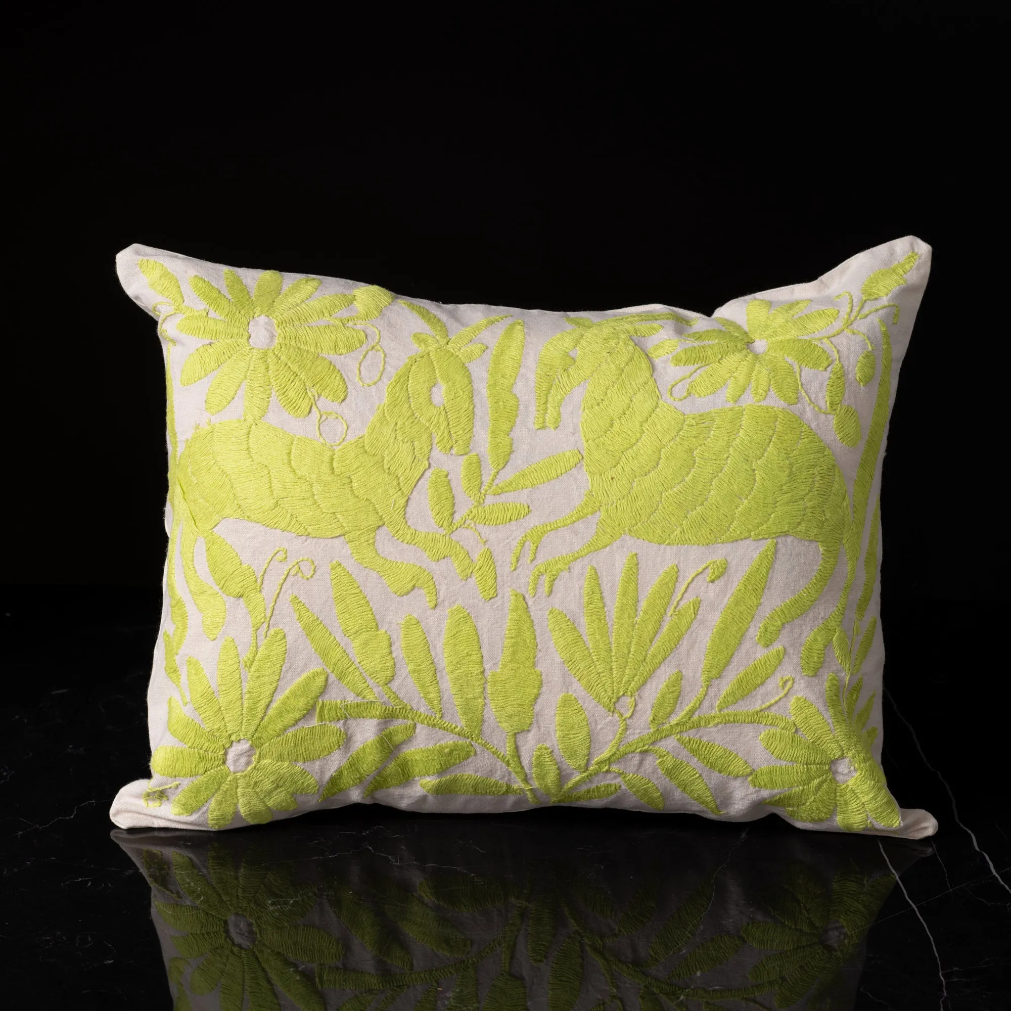 Otomi Embroidered Pillowcase