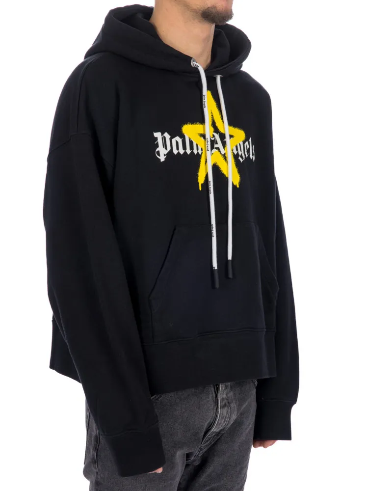 Palm Angels Star Sprayed Hoodie | Credomen