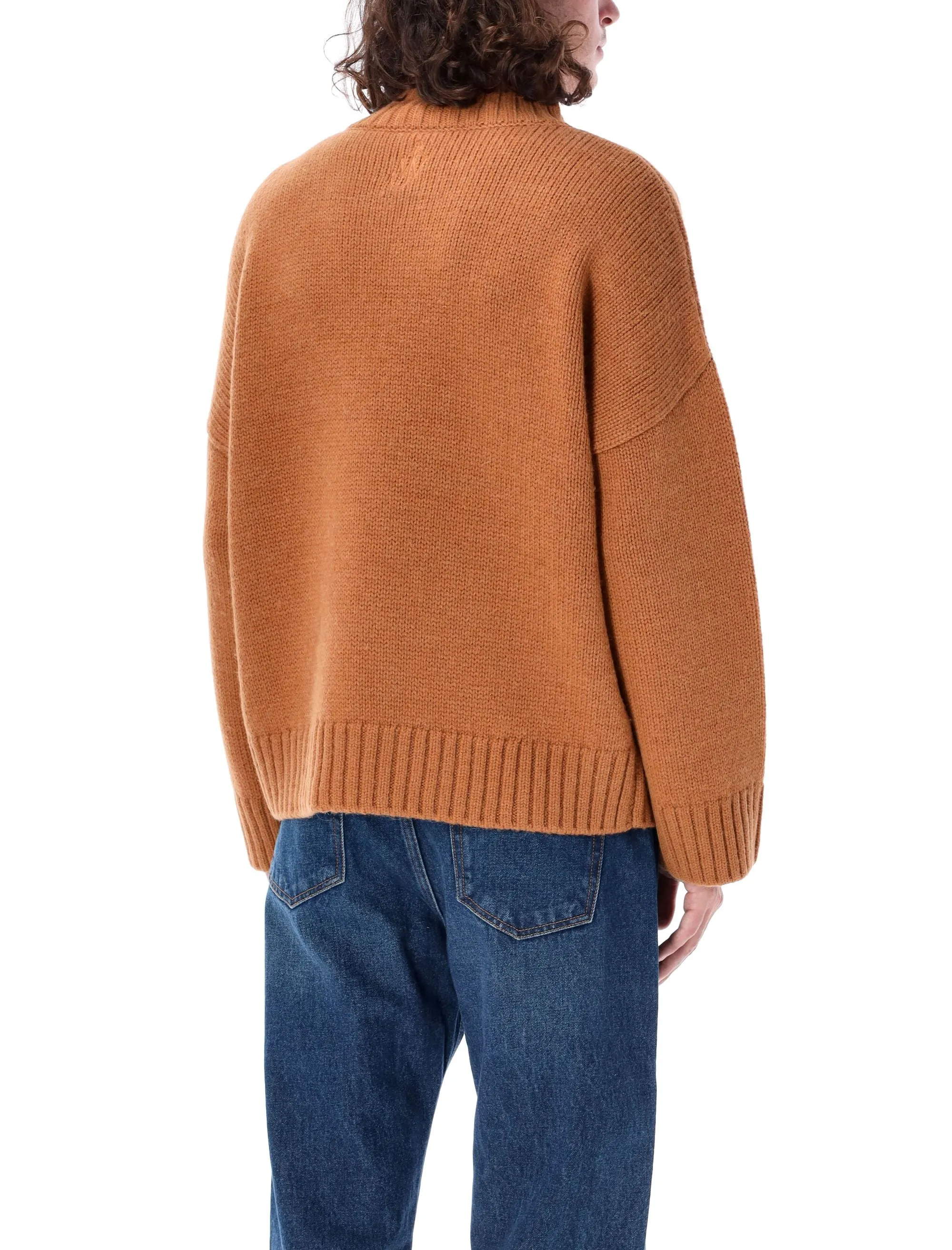 Patch Pocket Turtleneck Sweater