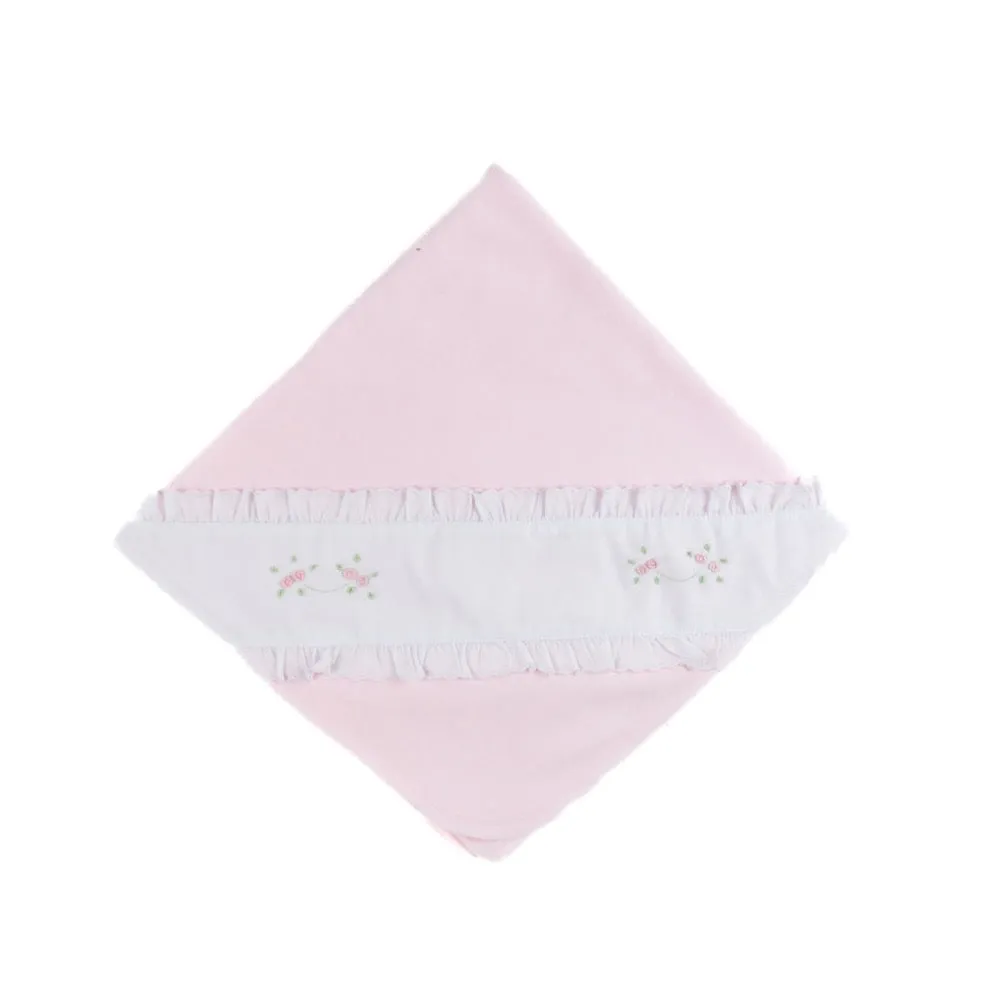 Pink Knit Blanket - Tiny Bud