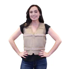 Polar Products Kool Max Adjustable Front Zipper Cooling Vest for Sizes M/L, L/XL, XL/XXL & 2XL/3XL