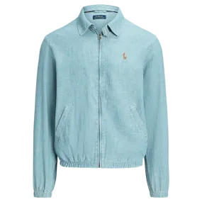 Polo Ralph Lauren Bayport Chambray Windbreaker Jacket