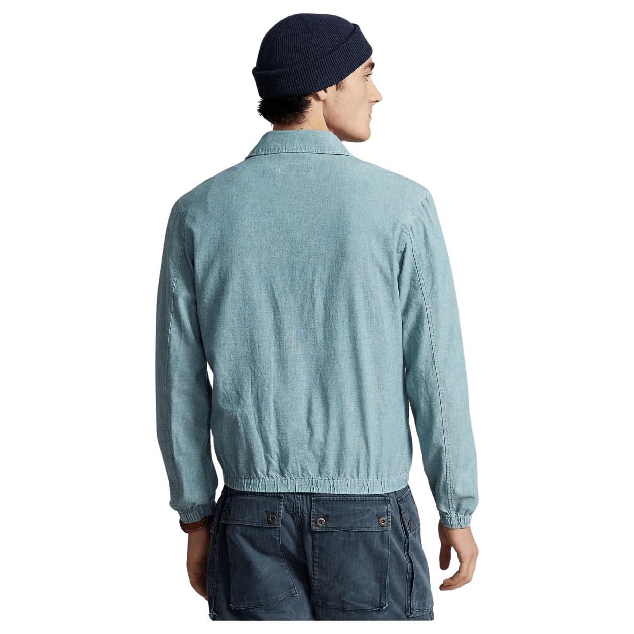 Polo Ralph Lauren Bayport Chambray Windbreaker Jacket