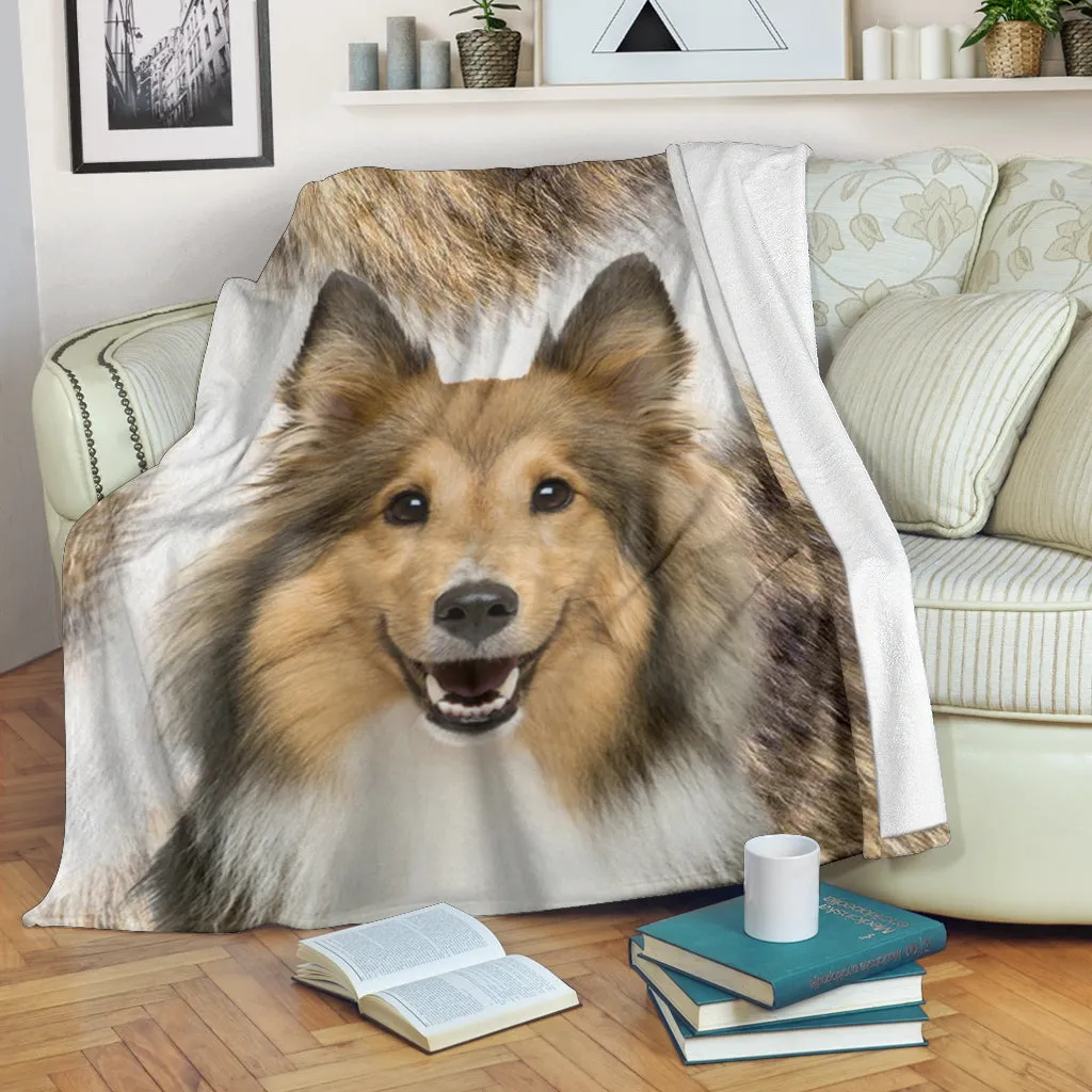 Premium Blanket Shetland Sheepdog - Blanket - 1258