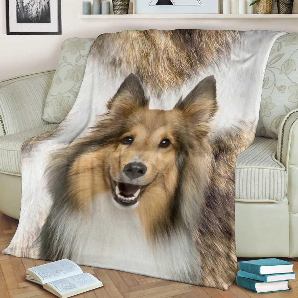 Premium Blanket Shetland Sheepdog - Blanket - 1258