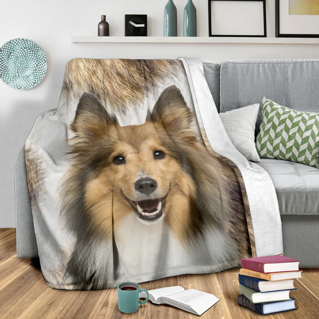 Premium Blanket Shetland Sheepdog - Blanket - 1258