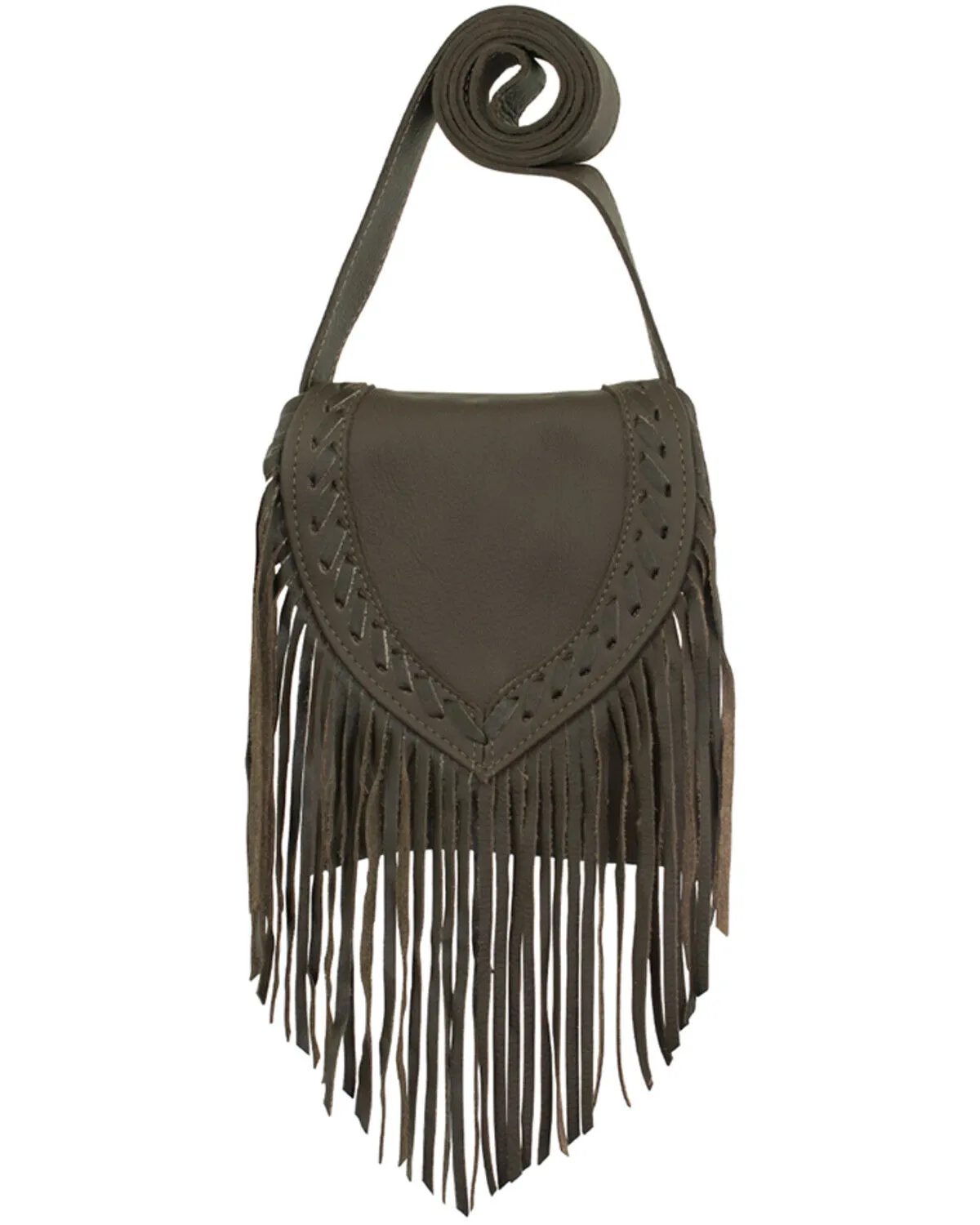 Product Name:  American West Women's Fringe Saddle Crossbody