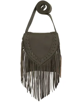 Product Name:  American West Women's Fringe Saddle Crossbody