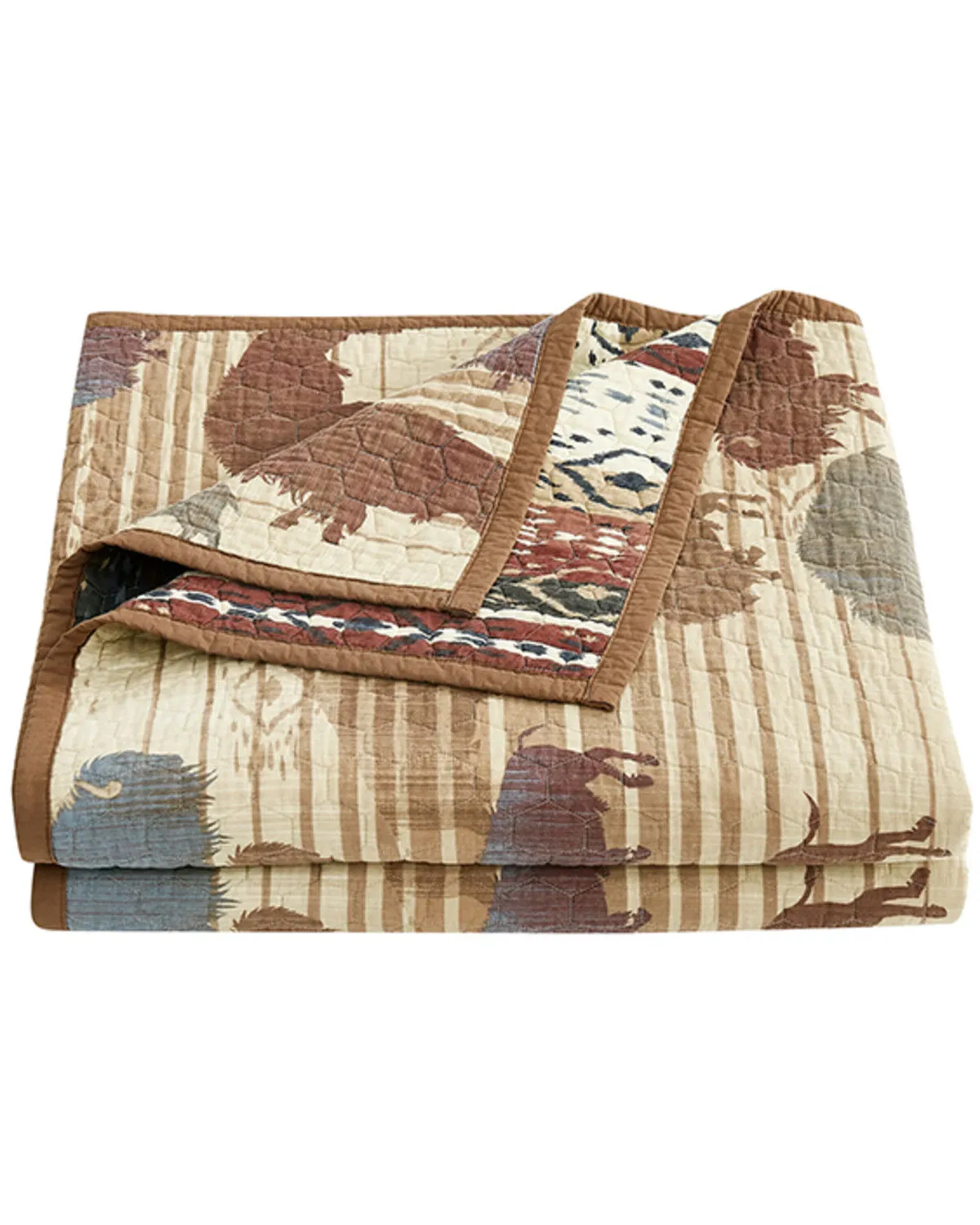 Product Name:  HiEnd Accents 3pc Home On The Range Reversible Quilt Set - Full/Queen