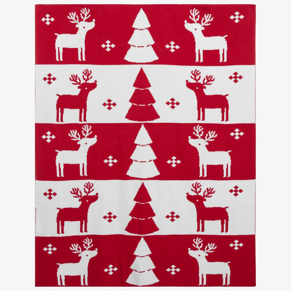 Red Festive Blanket (96cm)