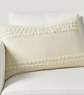 Reed Striped Lumbar Pillow