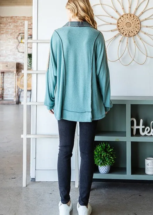 Relax and Unwind Pullover - Clearance Final Sale