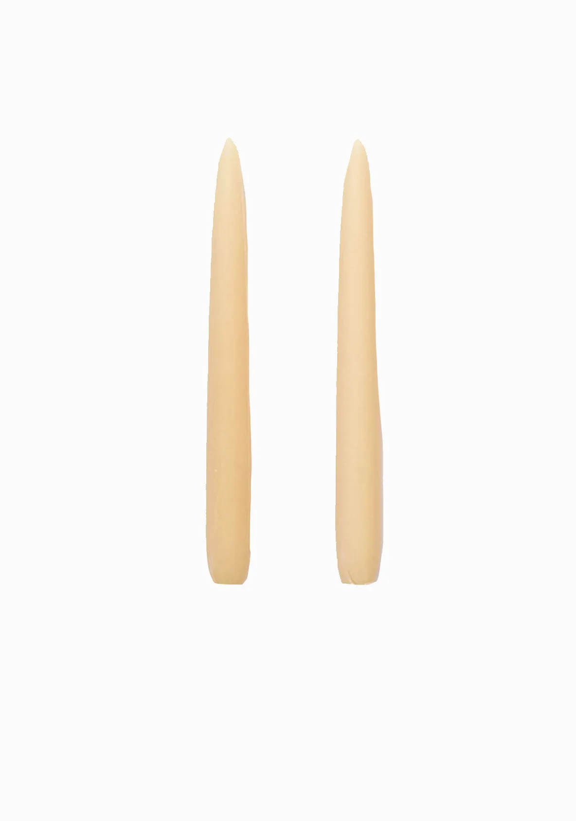 Rice Bran Taper Candles | Set of 2