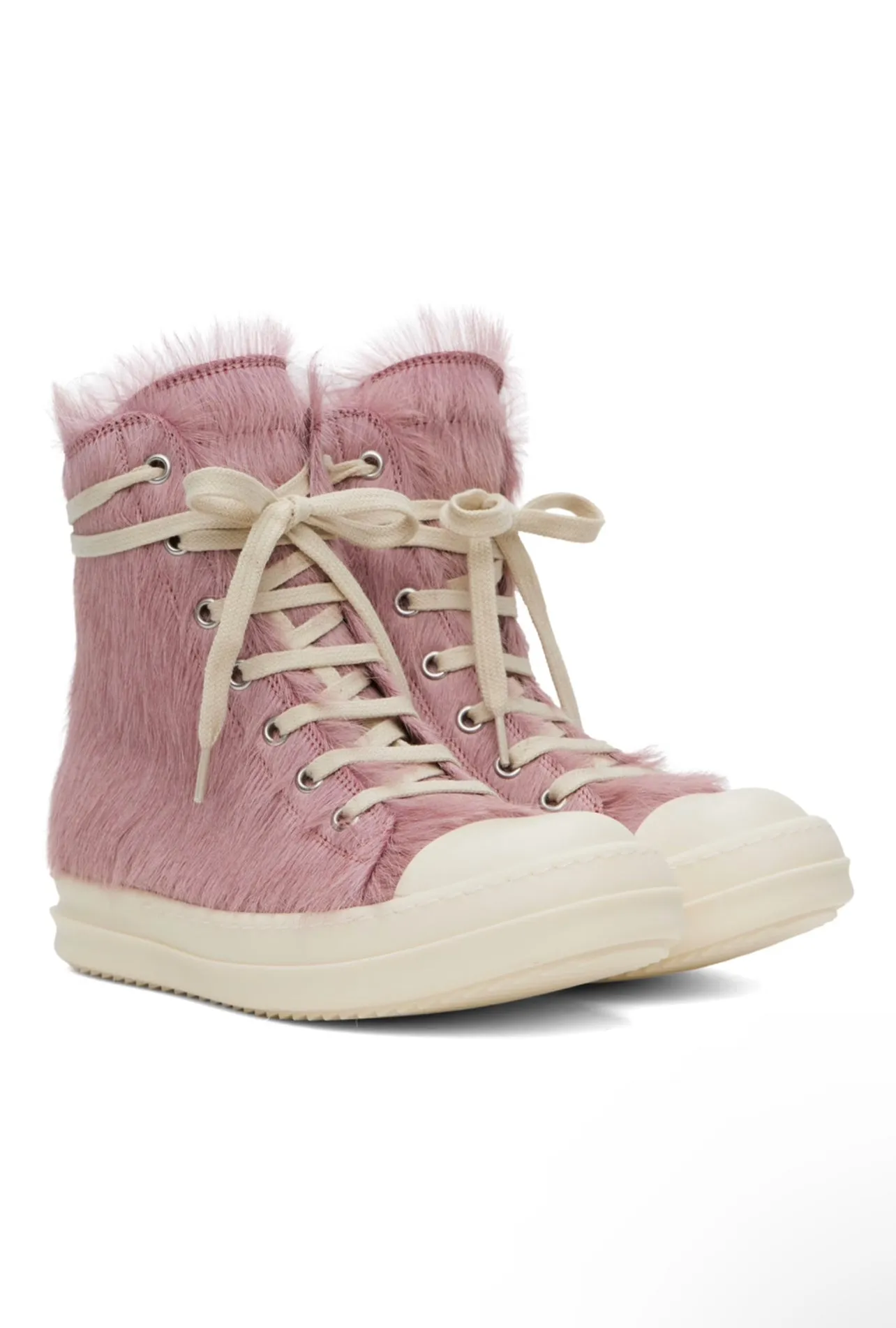 Rick Owens Unshaved Sneakers 'PINK'