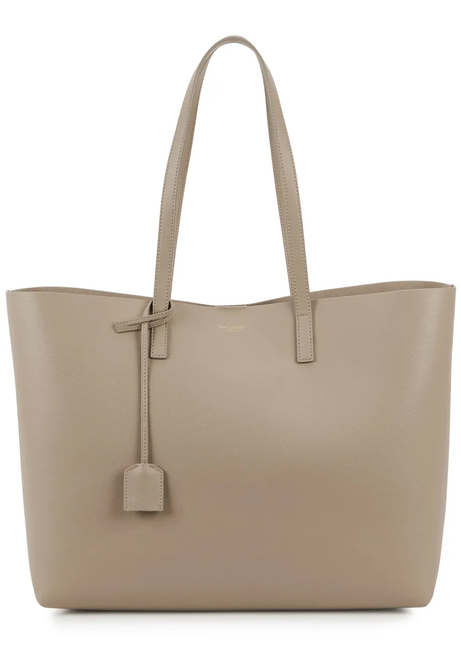 SAINT LAURENT East West grained leather tote -                         -                     -                