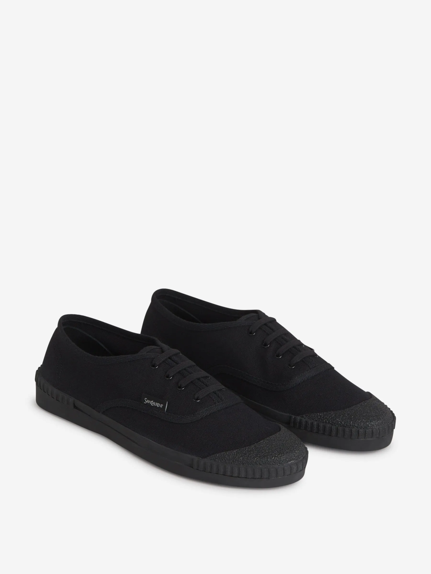 Saint Laurent Wes Cotton Sneakers 