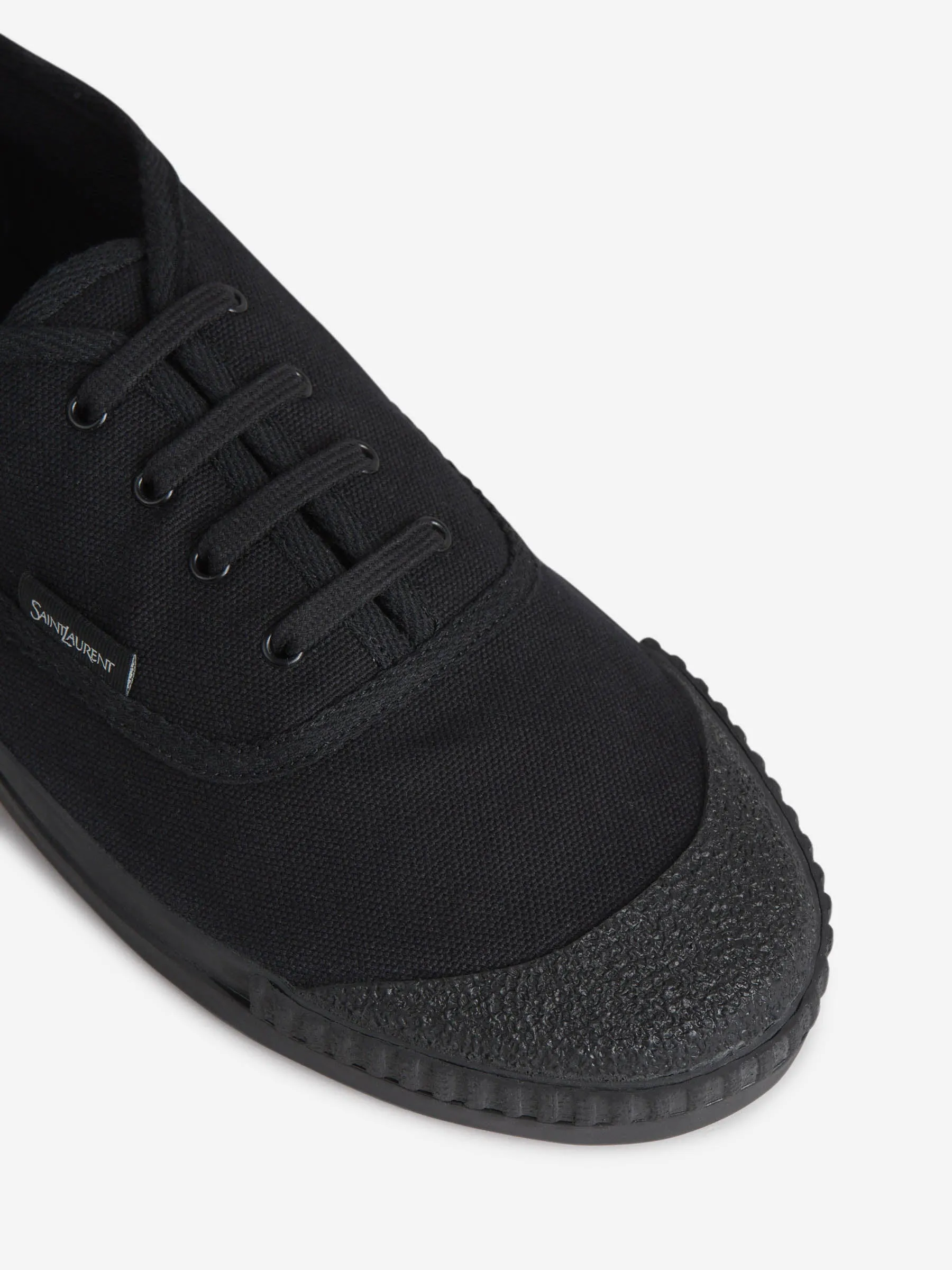 Saint Laurent Wes Cotton Sneakers 