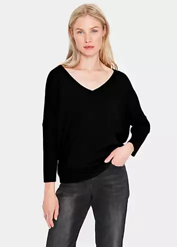 Saint Tropez Mila V-Neck Pullover | Grattan