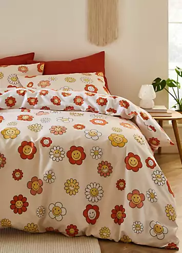 Sassy B Groovy Floral Duvet Cover Set | Kaleidoscope