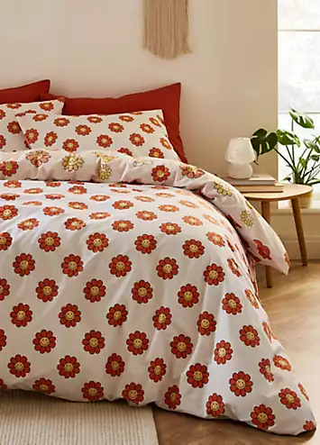 Sassy B Groovy Floral Duvet Cover Set | Kaleidoscope