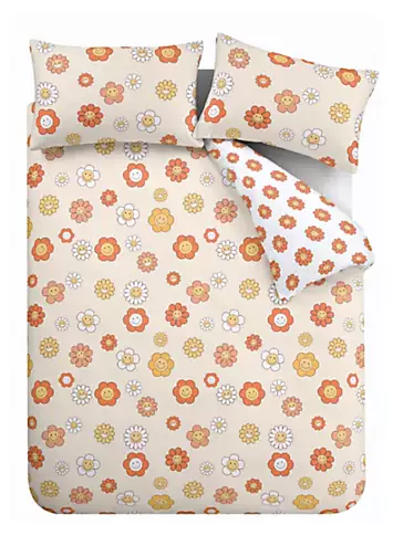 Sassy B Groovy Floral Duvet Cover Set | Kaleidoscope