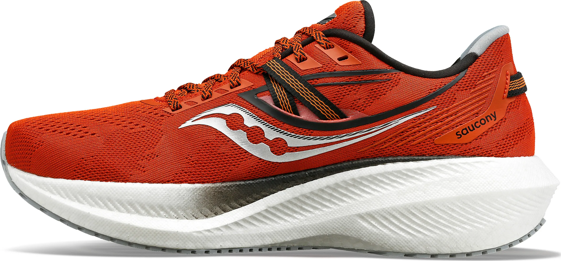 Saucony Men's Triumph 20 Lava / Fossil | Buy Saucony Men's Triumph 20 Lava / Fossil here | Outnorth