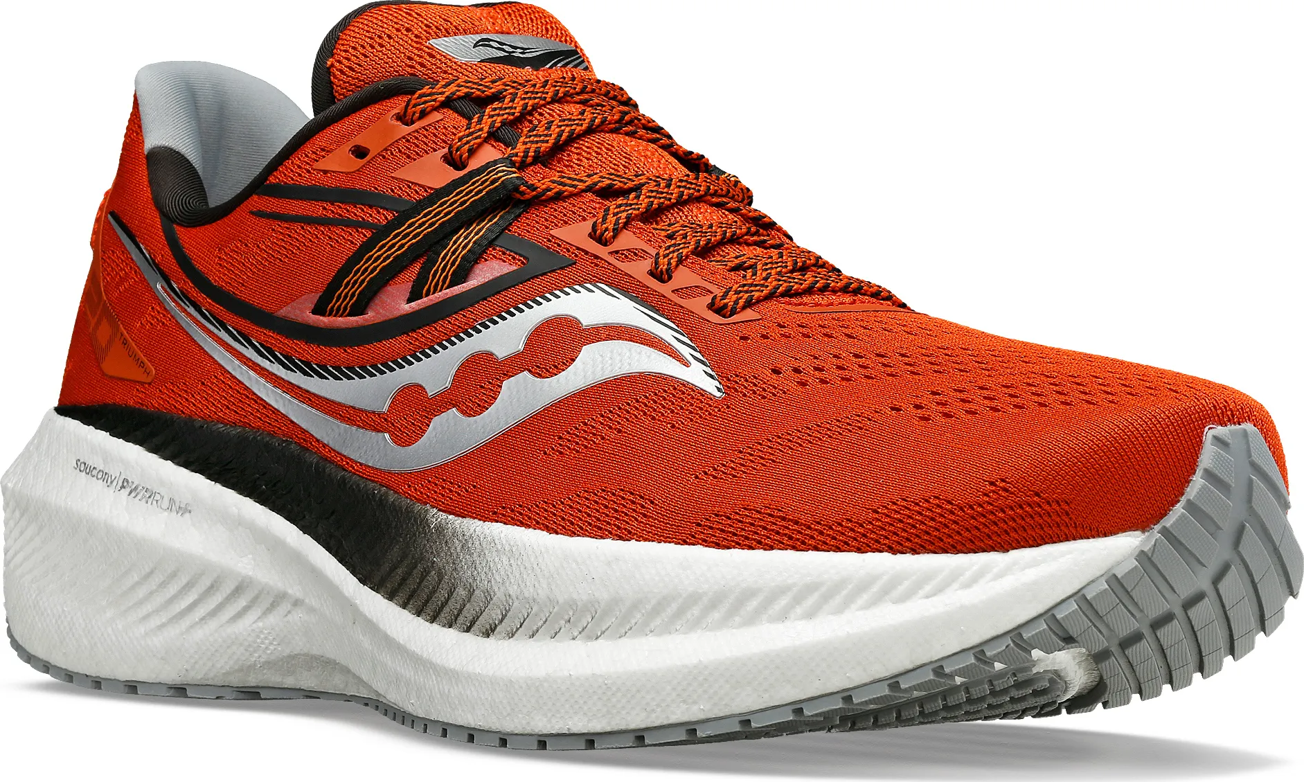 Saucony Men's Triumph 20 Lava / Fossil | Buy Saucony Men's Triumph 20 Lava / Fossil here | Outnorth