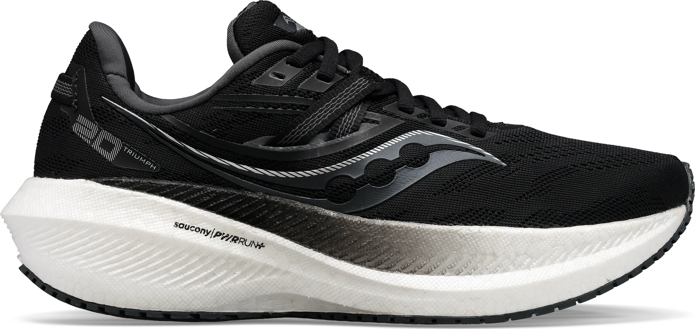 Saucony Men's Triumph 20 Wide Black | Buy Saucony Men's Triumph 20 Wide Black here | Outnorth