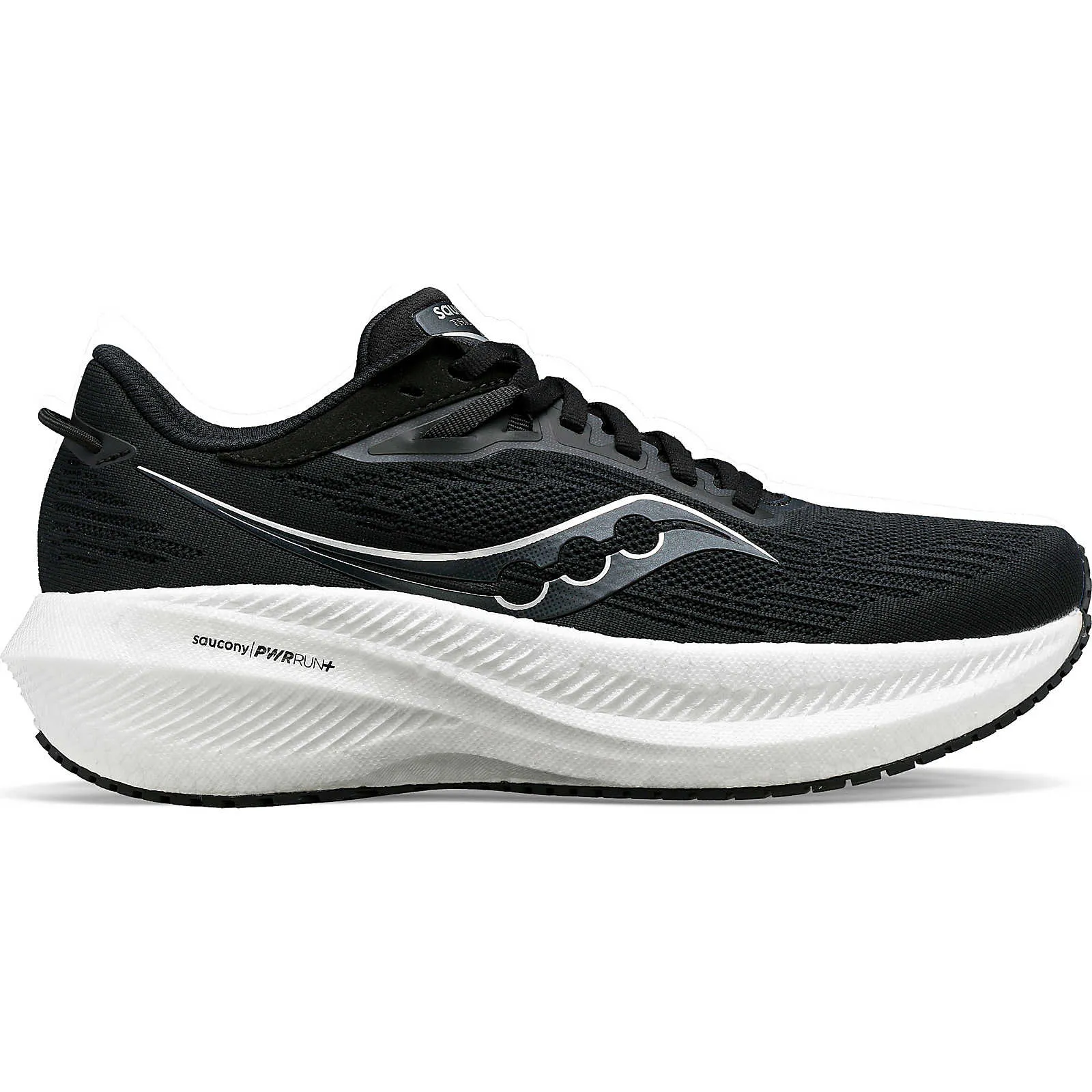 Saucony Men's Triumph 21 Wide Black/White | Buy Saucony Men's Triumph 21 Wide Black/White here | Outnorth