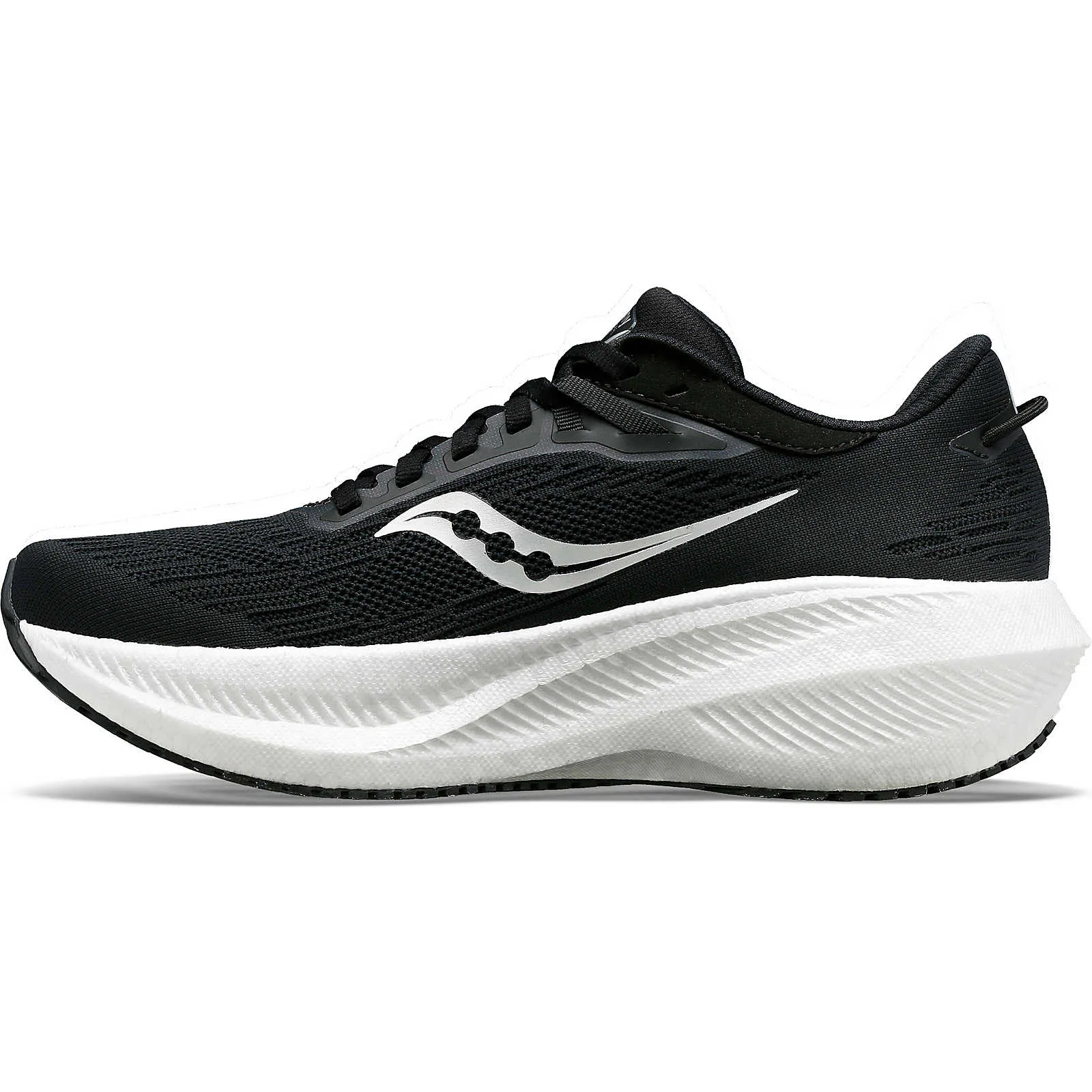 Saucony Men's Triumph 21 Wide Black/White | Buy Saucony Men's Triumph 21 Wide Black/White here | Outnorth