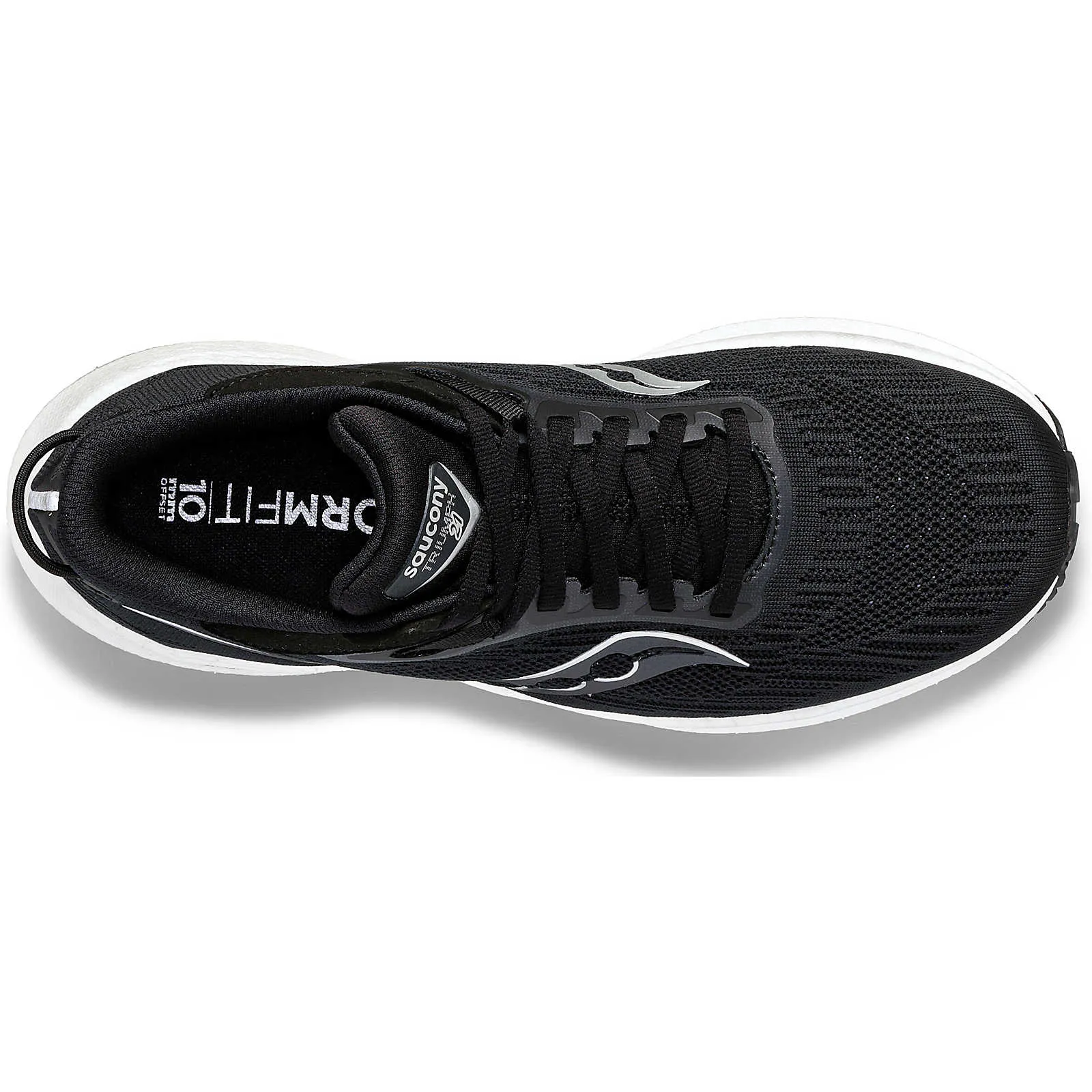 Saucony Men's Triumph 21 Wide Black/White | Buy Saucony Men's Triumph 21 Wide Black/White here | Outnorth