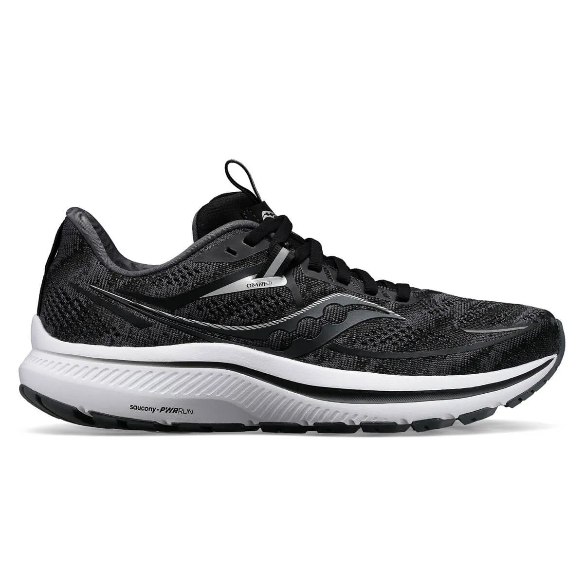 Saucony Omni 21 Womens | Black/white