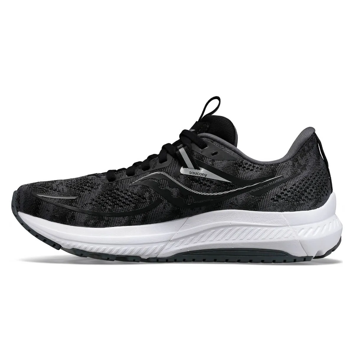 Saucony Omni 21 Womens | Black/white