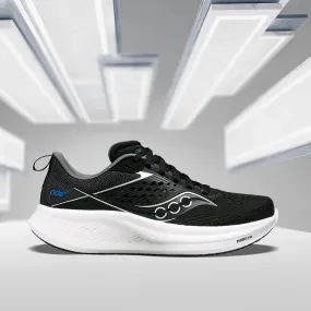 Saucony Ride 17 Black/White - S20924-100 - Running Shoes