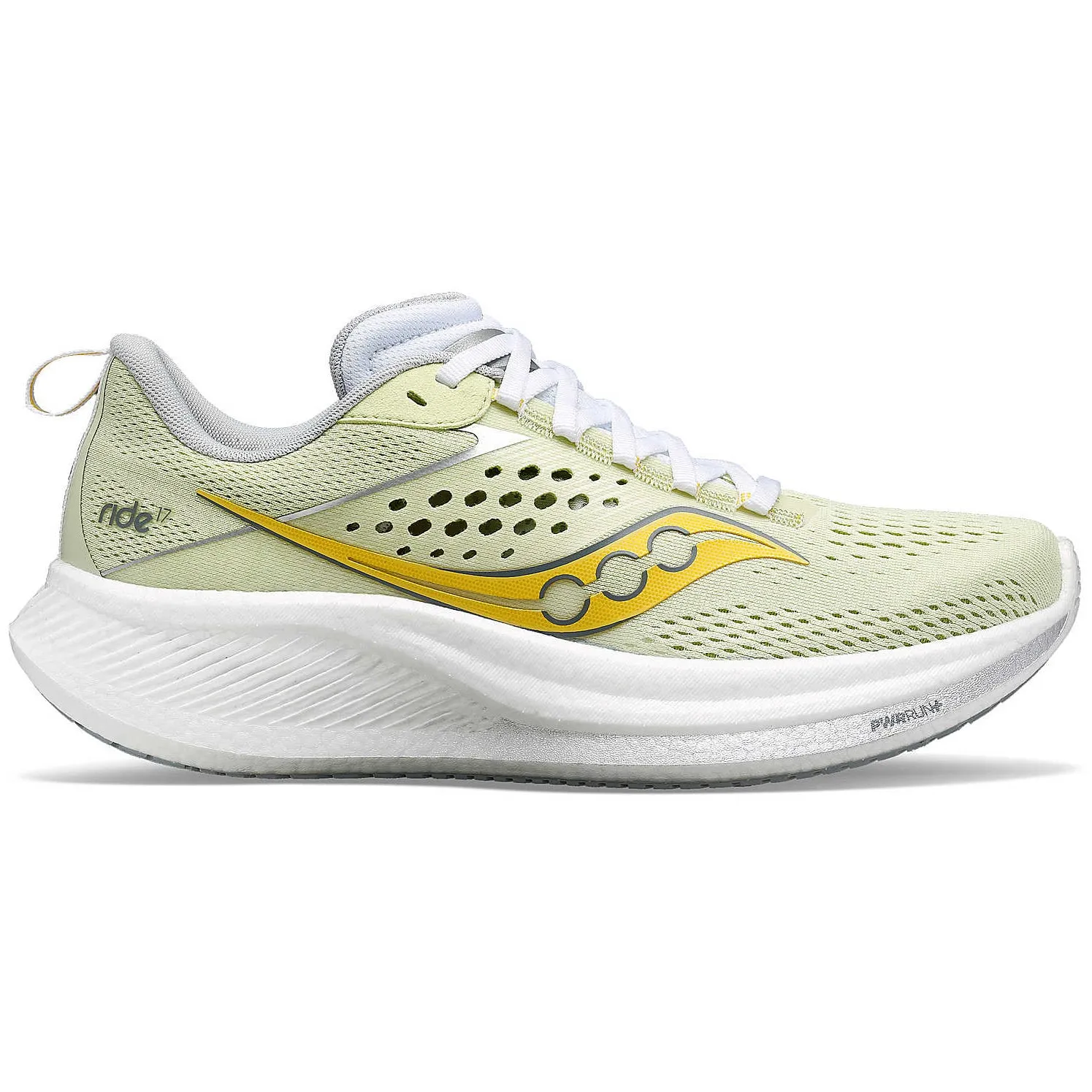 Saucony Women's Ride 17 Running Shoes Fern / Cloud