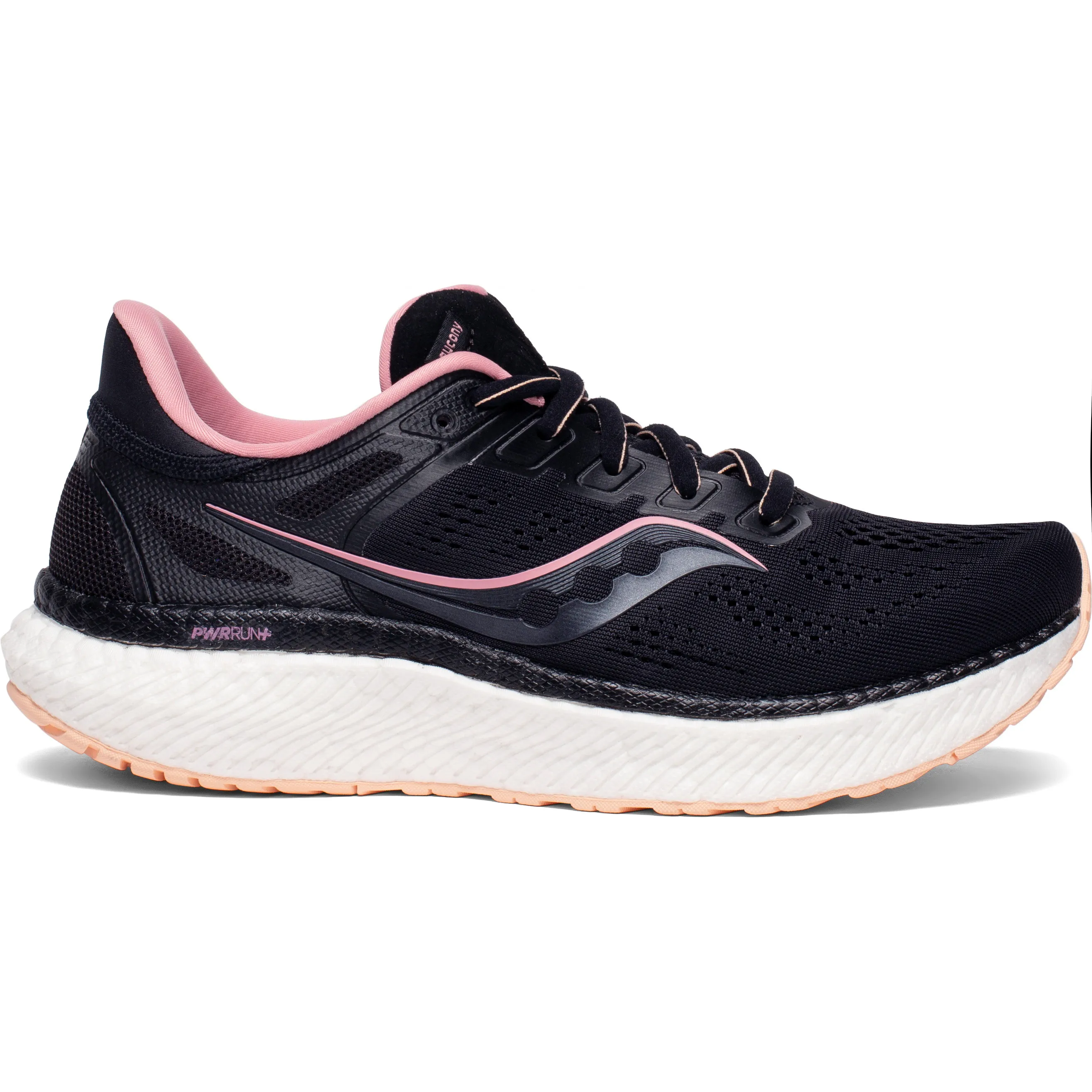 Saucony Women's Hurricane 23 Black/Rosewater | Buy Saucony Women's Hurricane 23 Black/Rosewater here | Outnorth