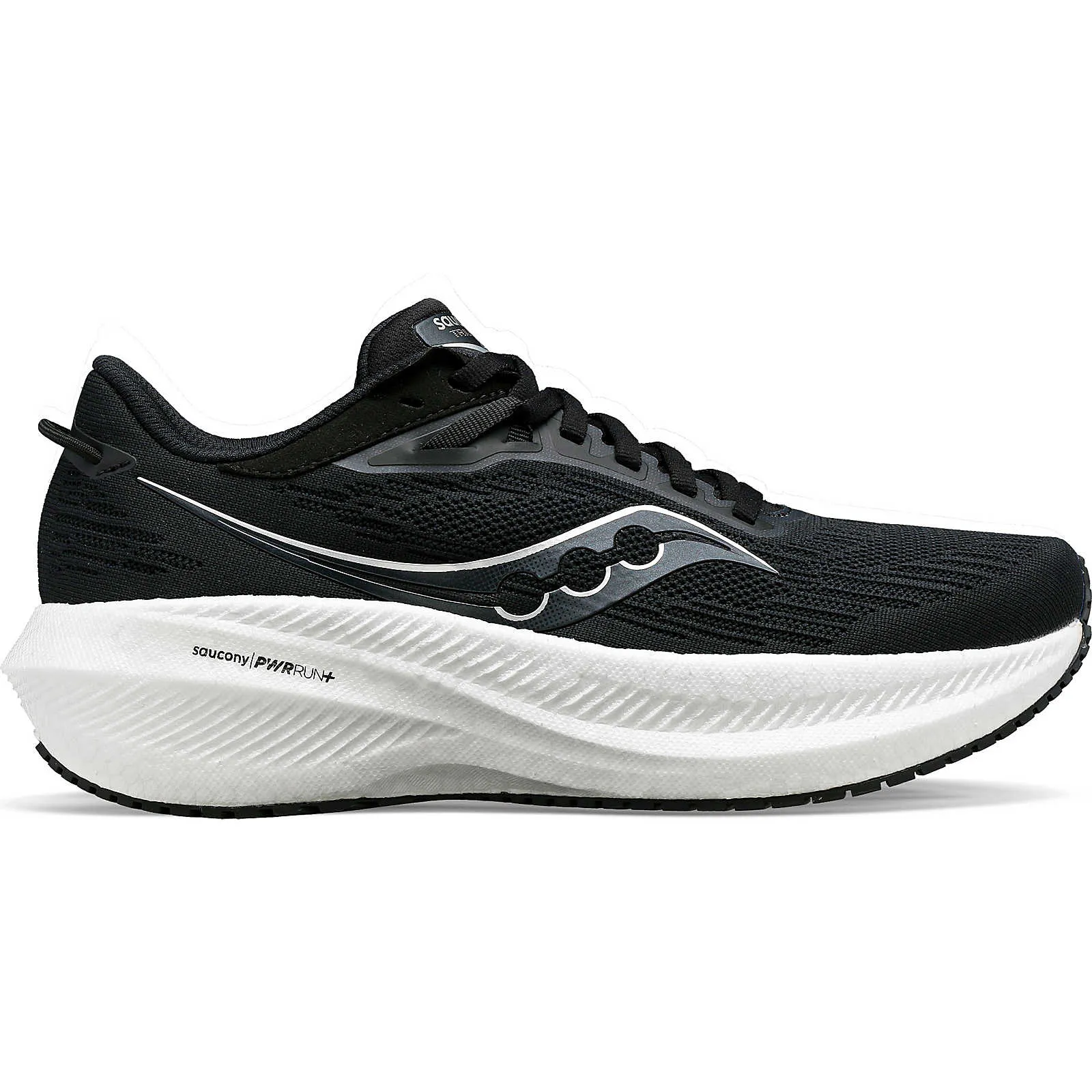 Saucony Women's Triumph 21 Wide Black/White | Buy Saucony Women's Triumph 21 Wide Black/White here | Outnorth