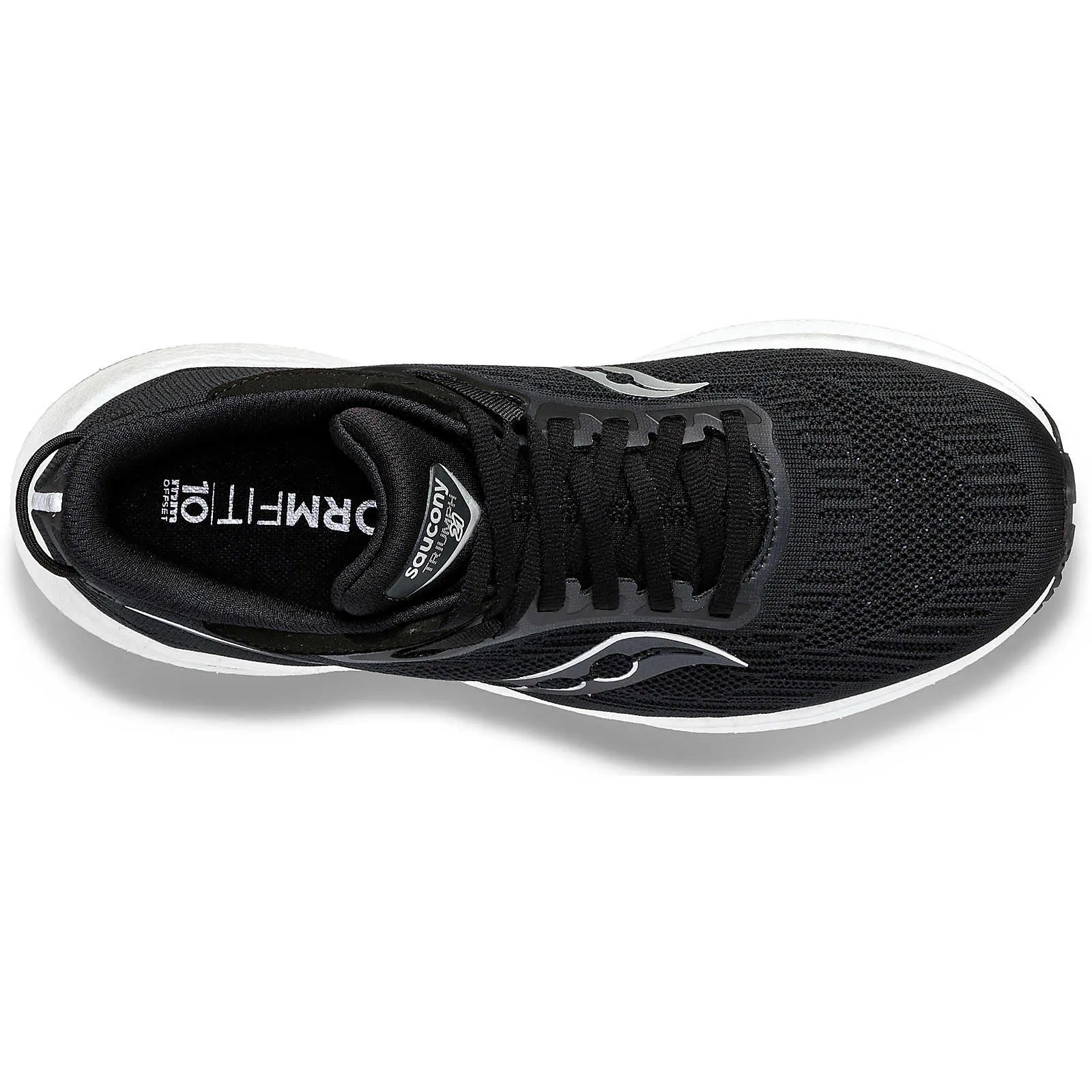 Saucony Women's Triumph 21 Wide Black/White | Buy Saucony Women's Triumph 21 Wide Black/White here | Outnorth