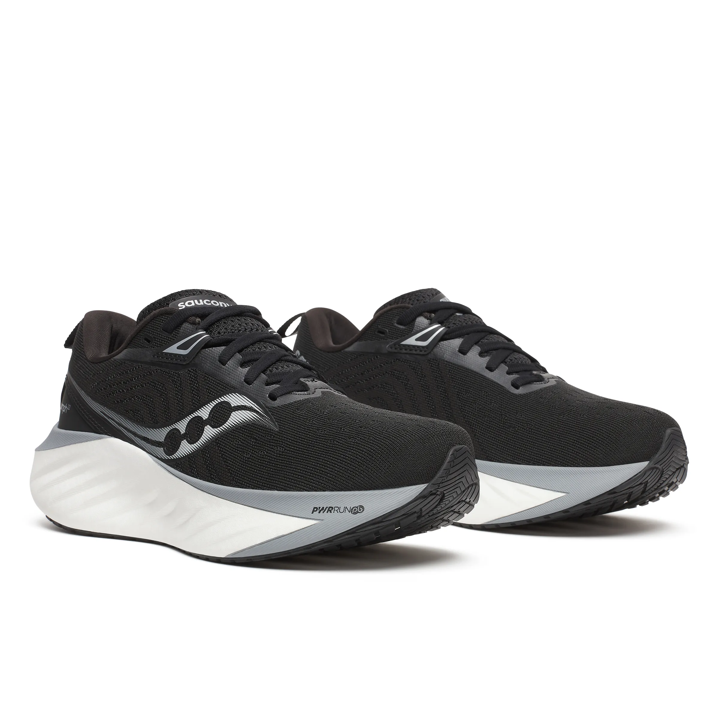 Saucony Women's Triumph 22 Black/White | Buy Saucony Women's Triumph 22 Black/White here | Outnorth