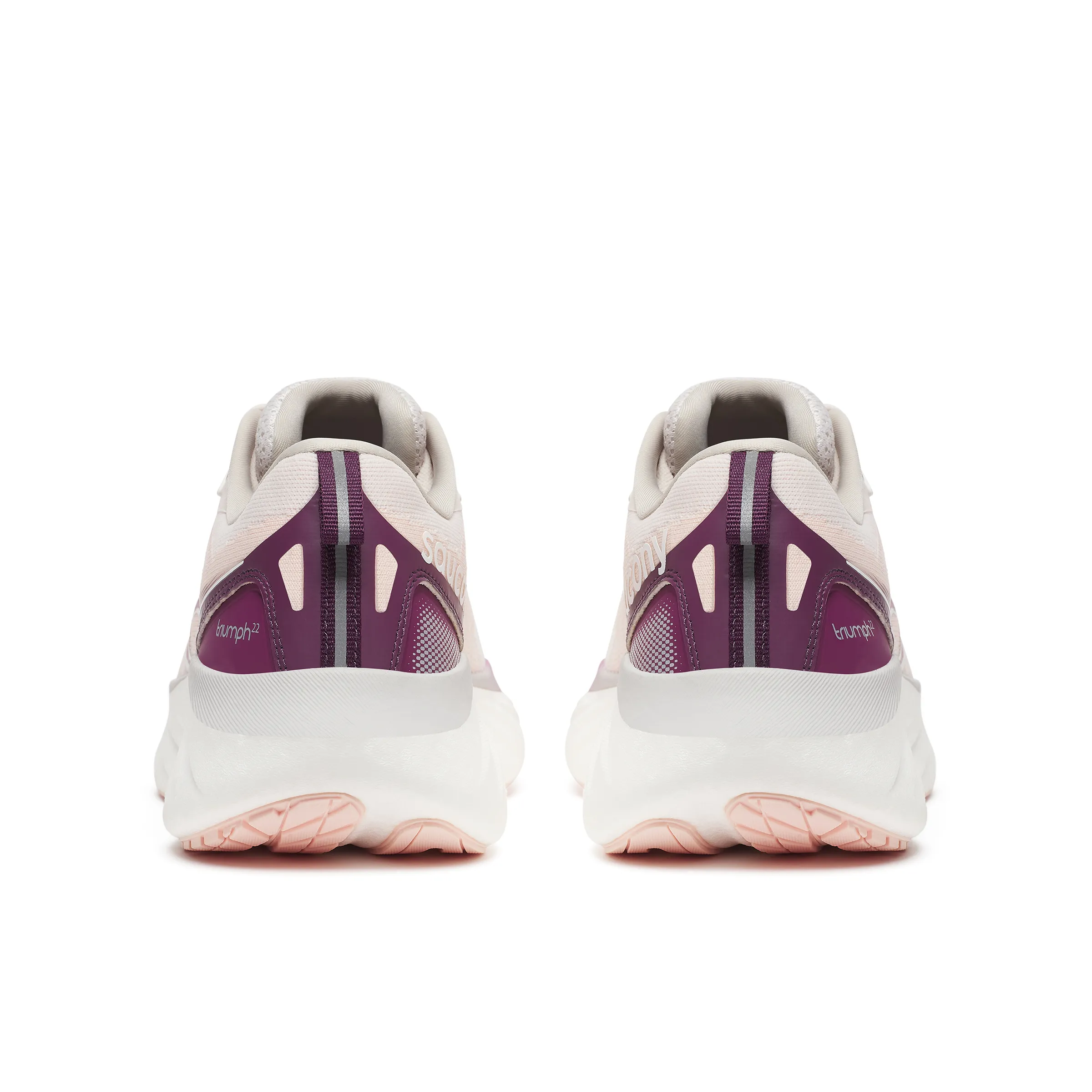 Saucony Women's Triumph 22 Moon/Eggplant | Buy Saucony Women's Triumph 22 Moon/Eggplant here | Outnorth